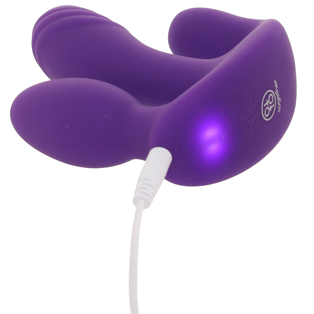 Together Together Blended Pleasure Triple Prong Vibe - Vibrators - HoneyHugs Canada (View 8)