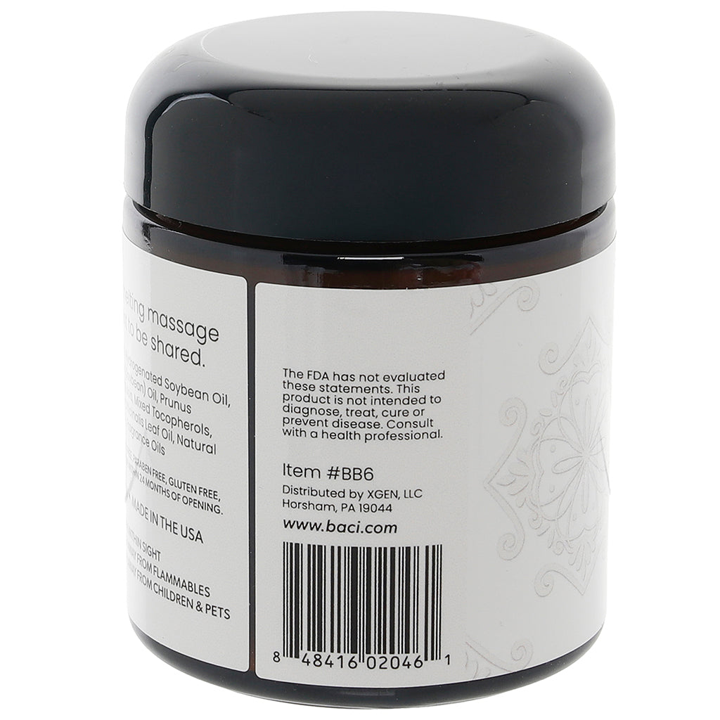 Bare Massage Candle 4oz/118ml in Vanilla, Sugar & Sweet Pea