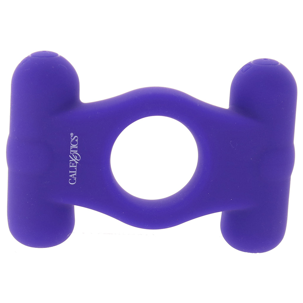 CalExotics Silicone Triple Orgasm Enhancer Vibrating Ring - Vibrators - HoneyHugs Canada (View 5)