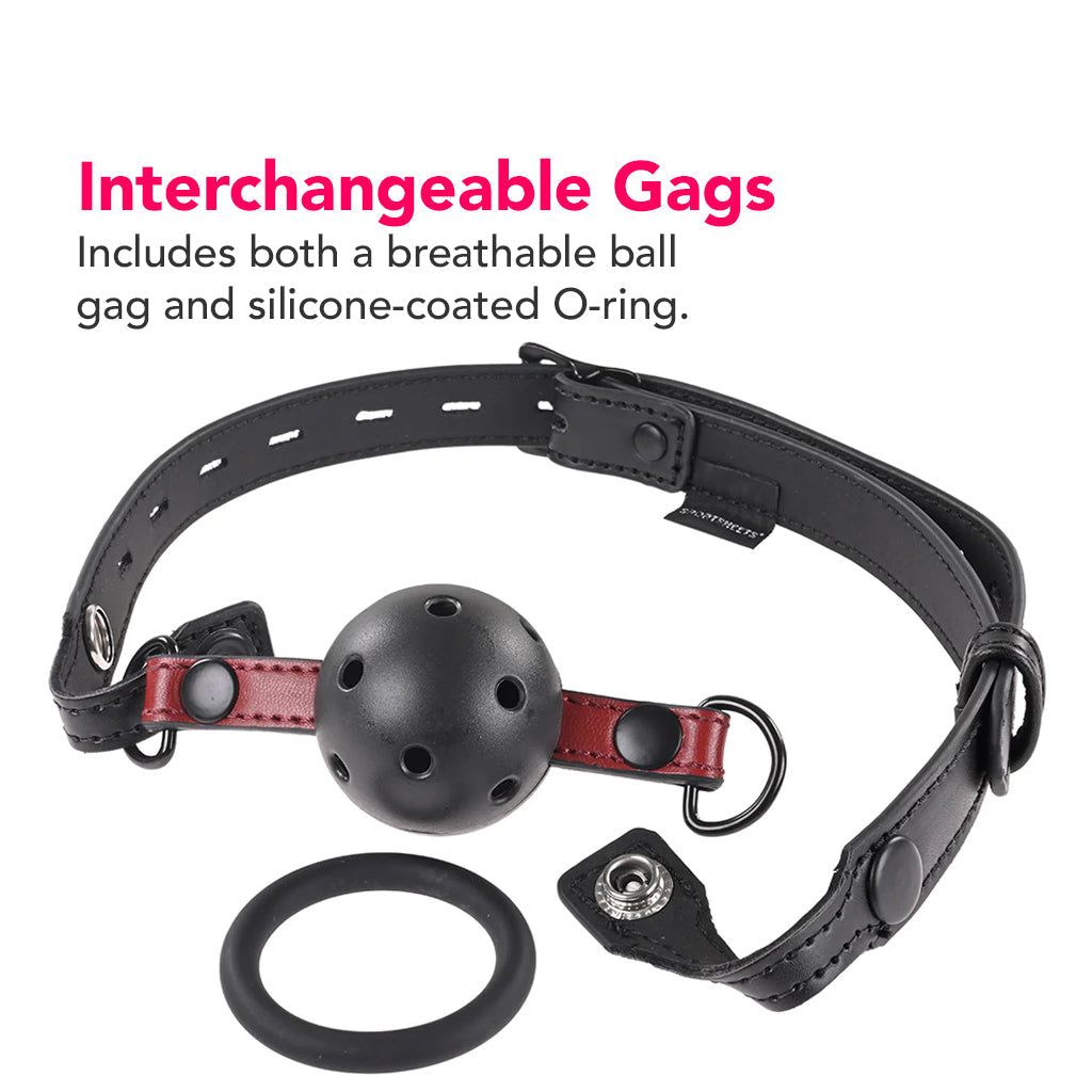 Saffron Interchangeable Gag