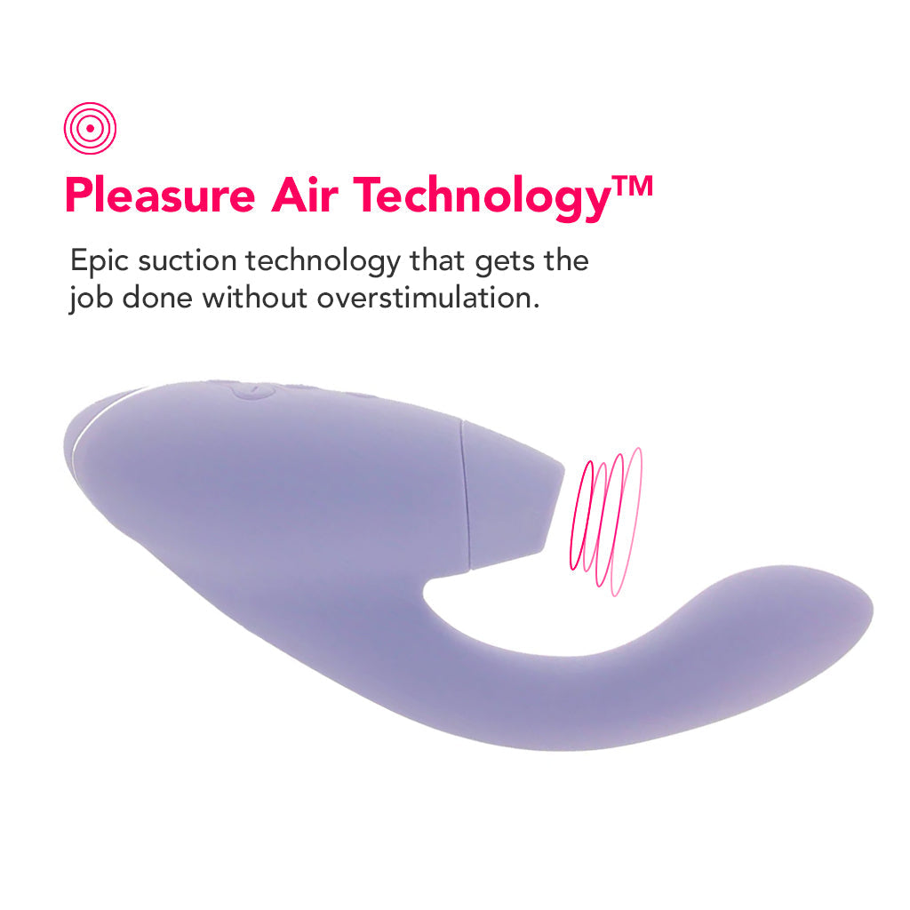 Womanizer Womanizer Duo 2 Clitoral & G-Spot Stimulator in Lilac - Vibrators - HoneyHugs Canada (View 6)