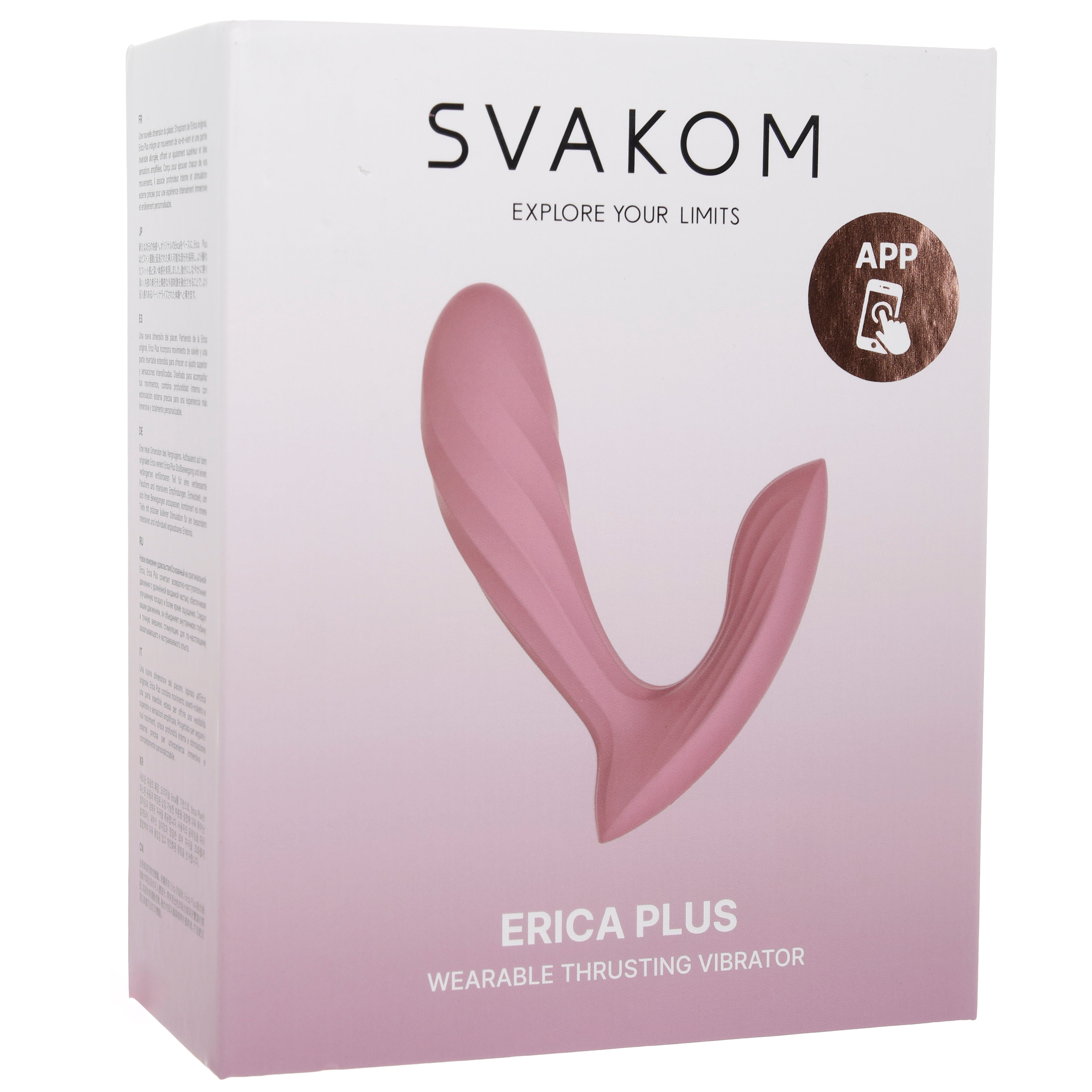 Erica Plus App Controlled Thrusting Wearable Vibe