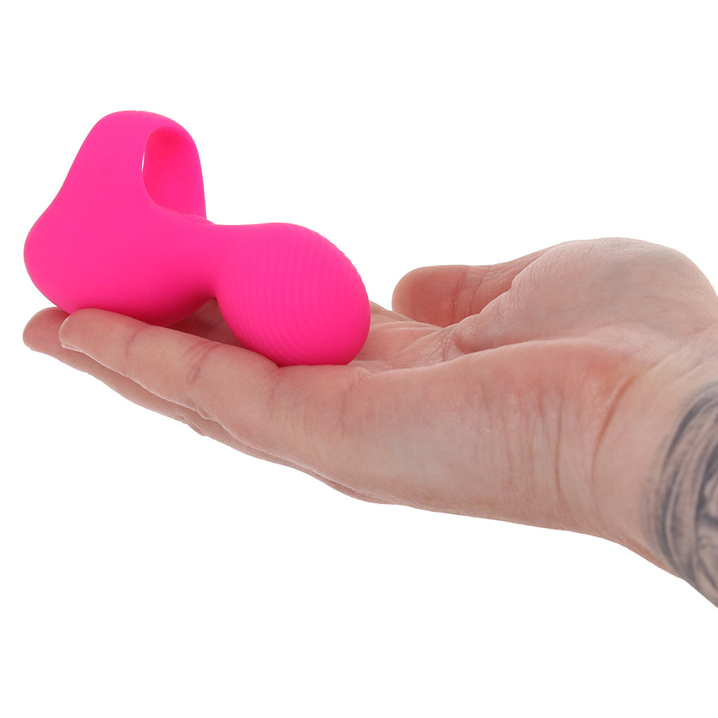 Bang! Bang! Silicone Finger Vibe in Pink - Vibrators - HoneyHugs Canada (View 4)