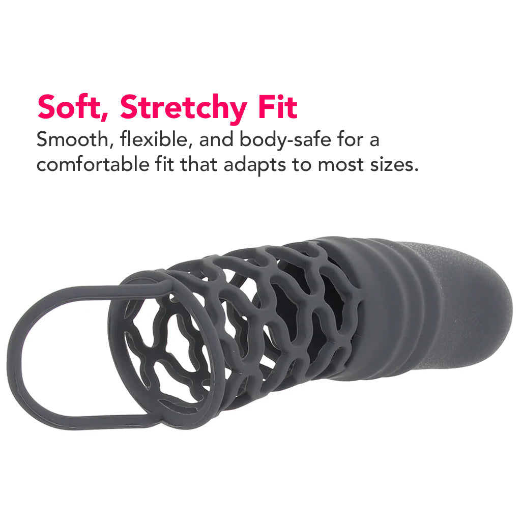 CalExotics Black Silicone 2-Inch Extension: Elevate Your Pleasure & Performance