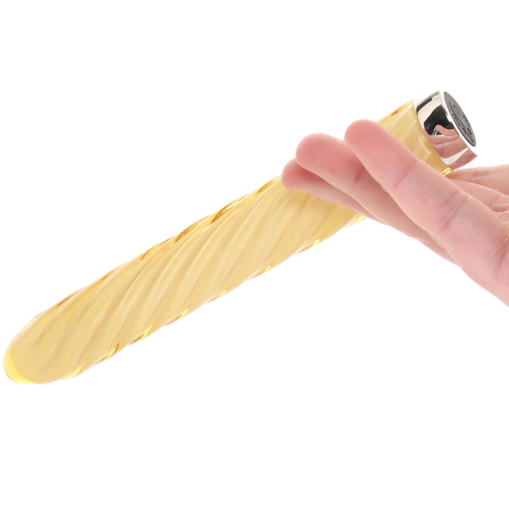 Playboy Playboy Pleasure Twist of Fate Glass Vibe - Vibrators - HoneyHugs Canada (View 4)