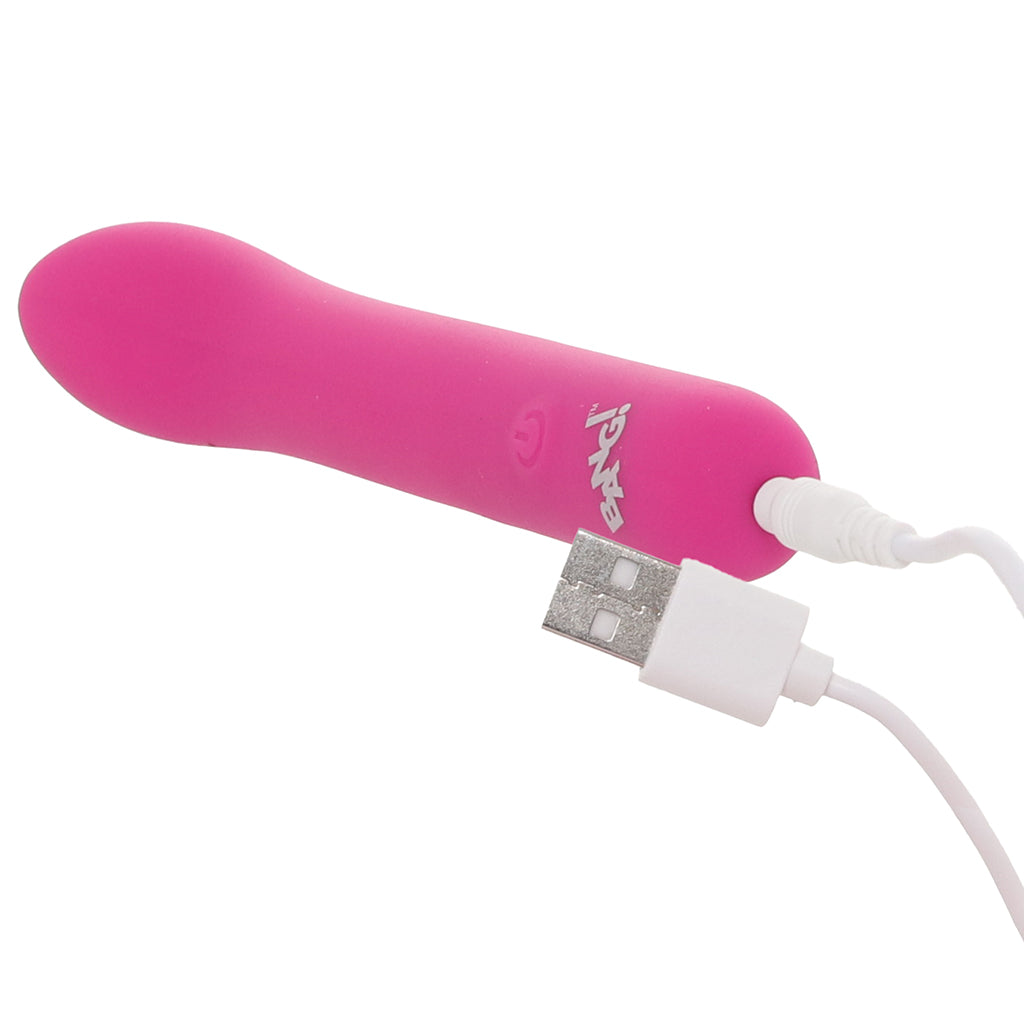 Bang! Flexible Silicone G-Spot Vibe in Pink