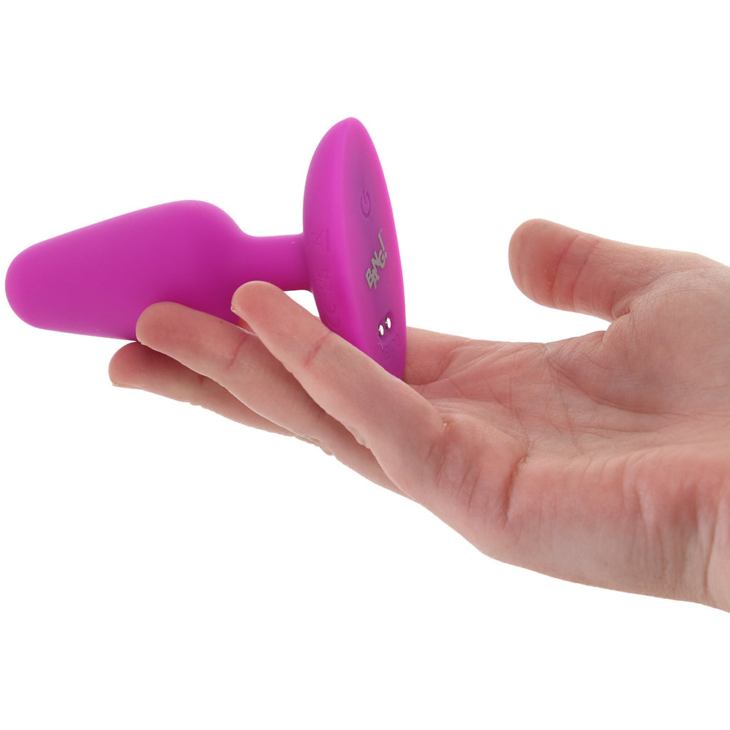 Bang! Bang! Vibrating Silicone Butt Plug in Purple - Vibrators - HoneyHugs Canada (View 4)