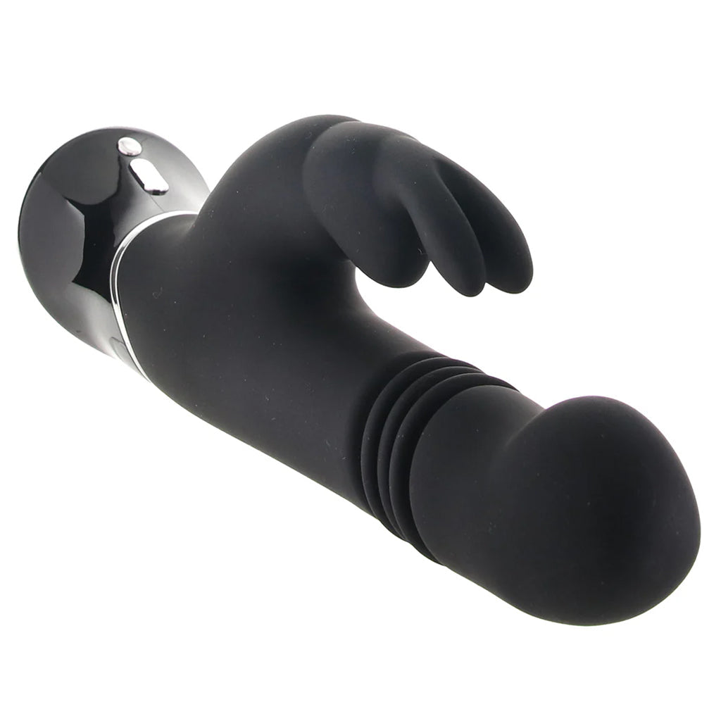 Greedy Girl Thrusting G-Spot Rabbit Vibrator