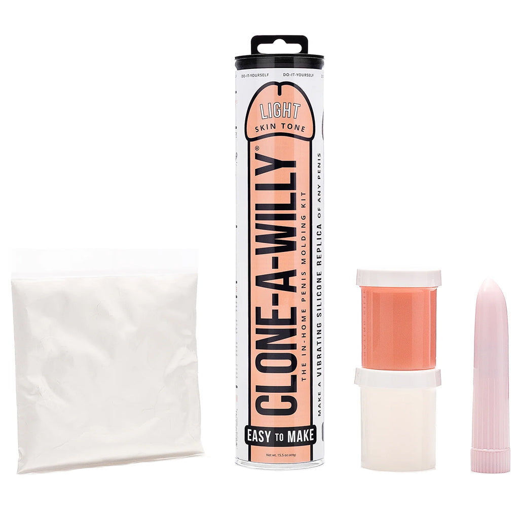Clone-A-Willy Vibrator Kit in Light Skin Tone