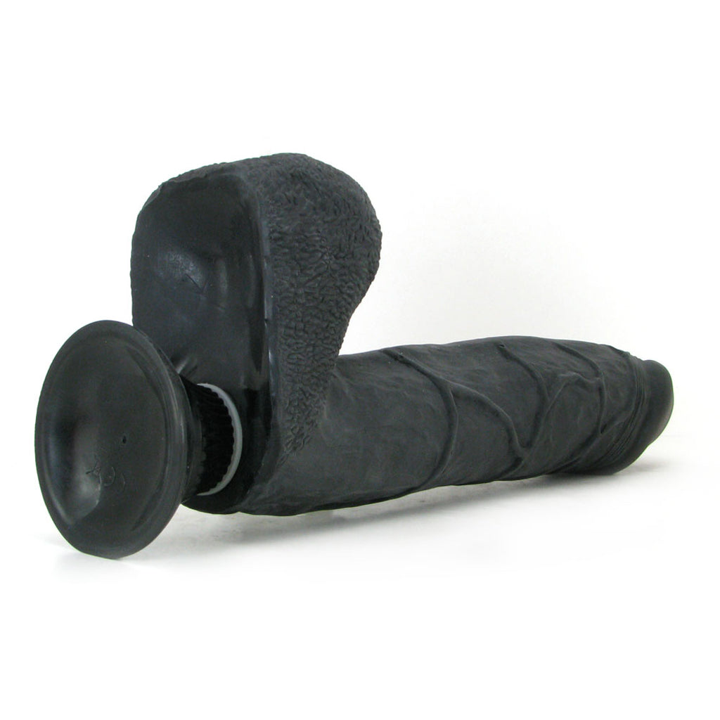 Real Feel Real Feel Deluxe 12 Inch Vibrating Wall Banger Dildo in Bla - Vibrators - HoneyHugs Canada (View 5)