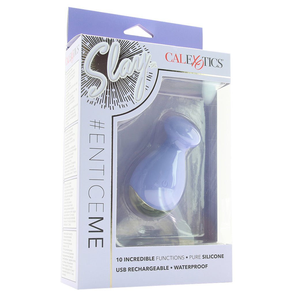 Slay #EnticeMe Silicone Clitoral Vibe