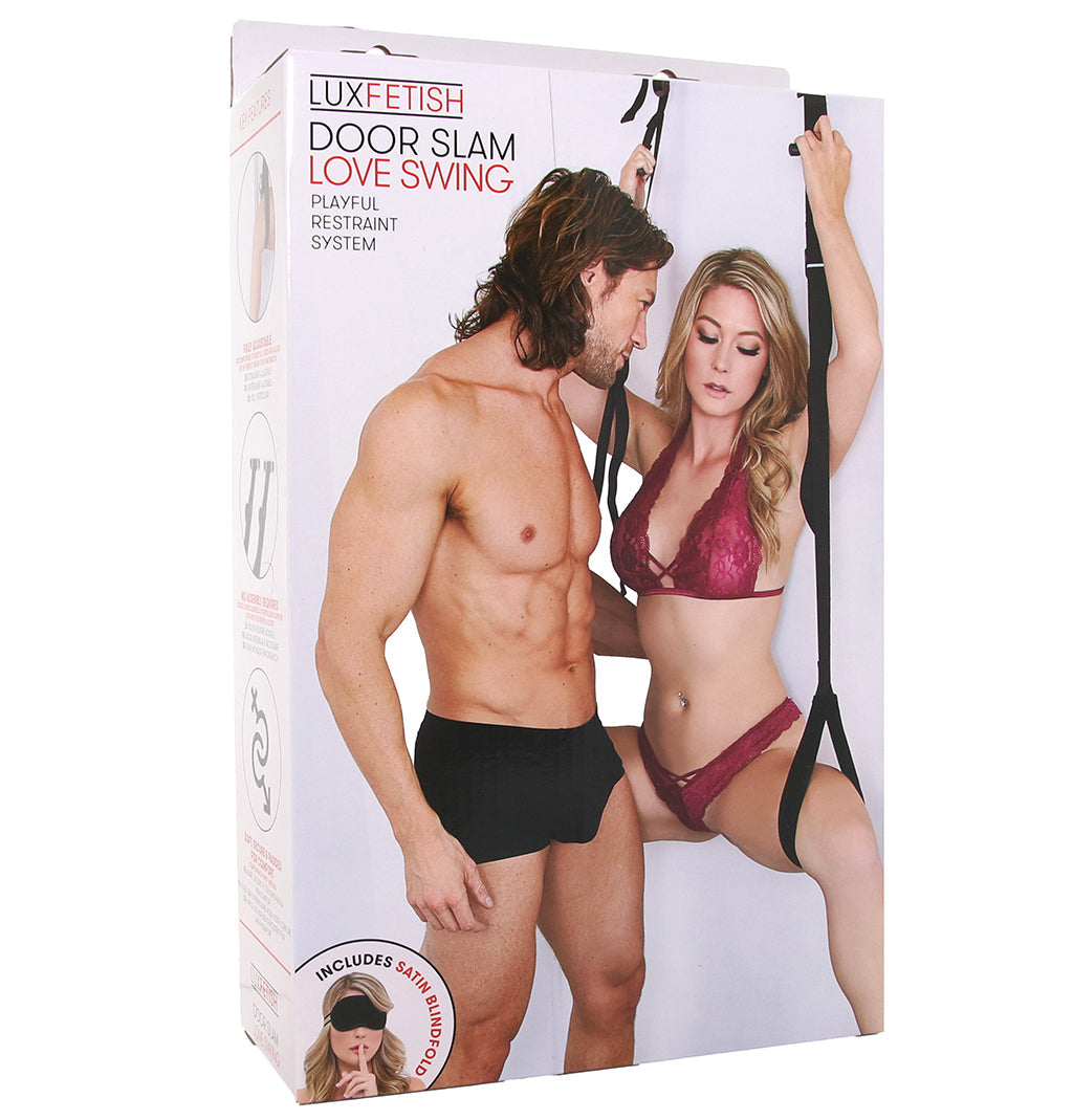 Lux Fetish Door Slam Love Swing: Elevated Intimacy & Suspended Pleasure
