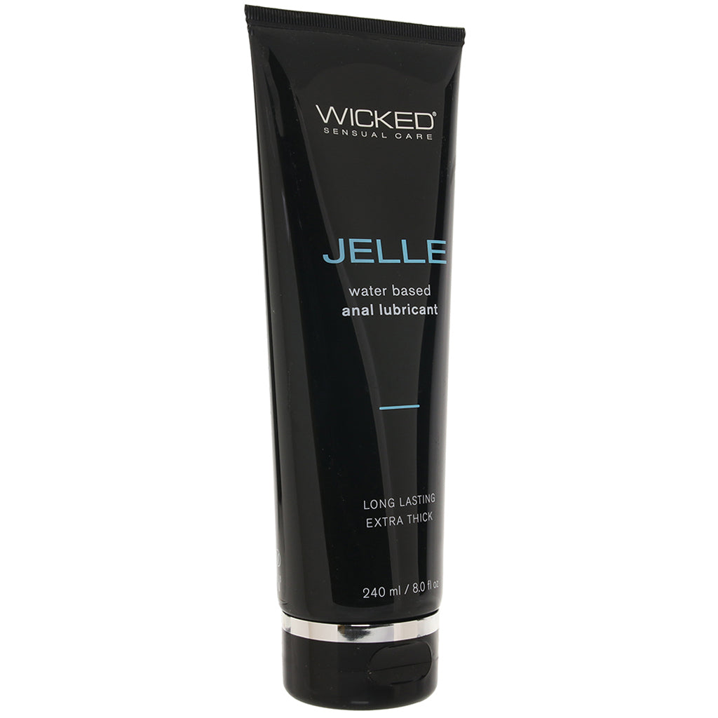 Wicked Jelle: The Quintessential Water-Based Anal Lubricant for Unforgettable Sensation (8oz/240ml)