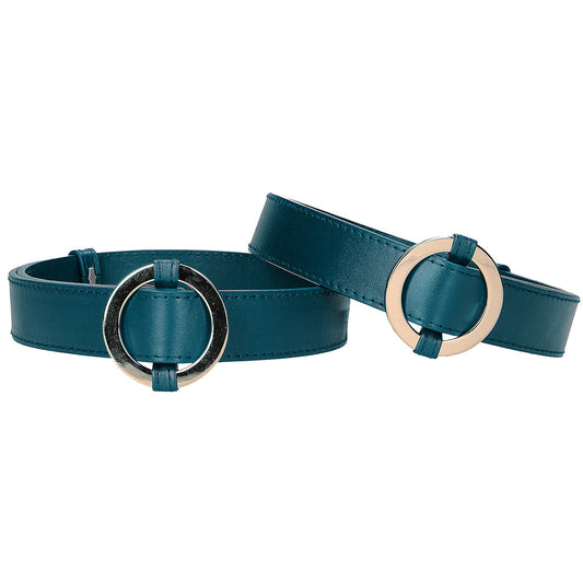 Ouch! Halo Thigh Cuffs in Green