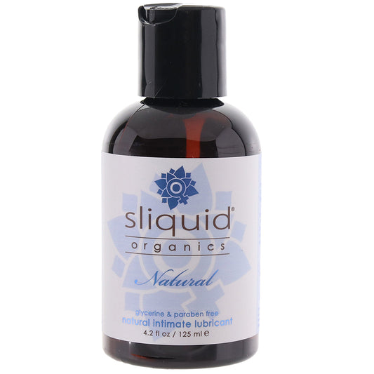 Sliquid Organics Natural Lubricant | Pure Water-Based Pleasure (125ml)