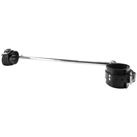 Rouge's Desire: Adjustable Steel Spreader Bar & Leather Cuffs Set