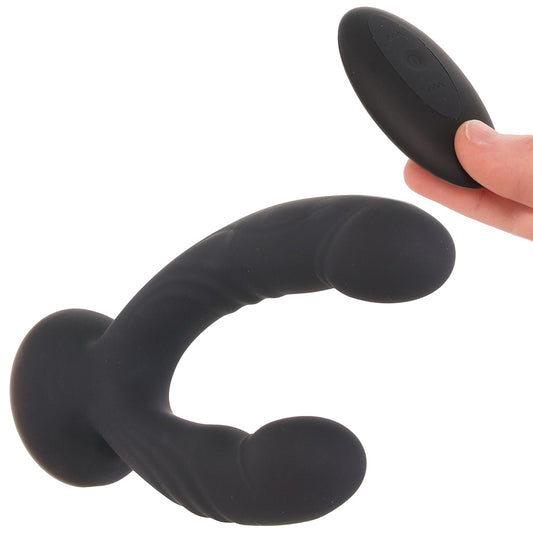 Inya Inya Duet Vibrating Double Dildo in Black - Dildos - HoneyHugs Canada (View 2)