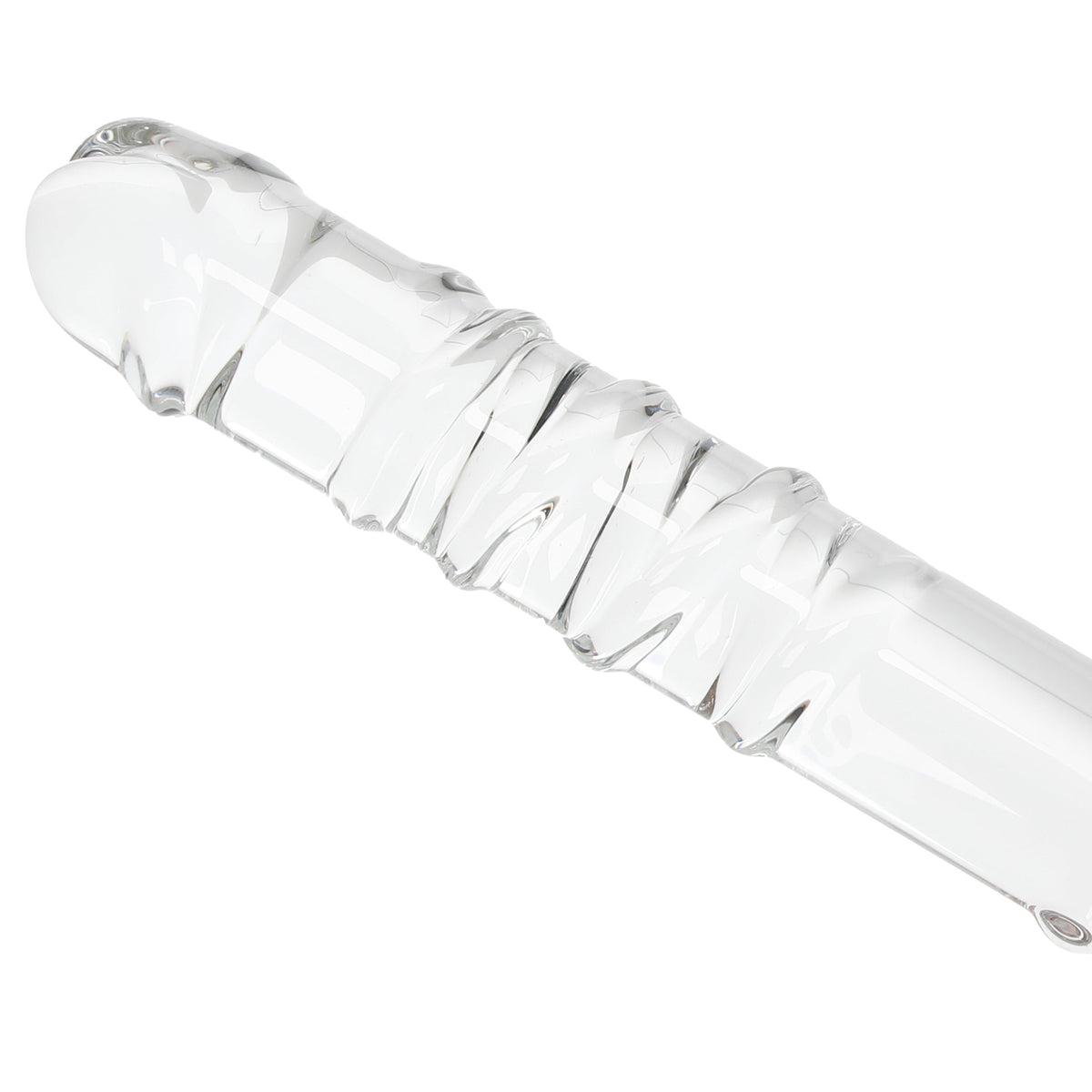 Clarity Elysian Sensation Double-Ended Glass Dildo