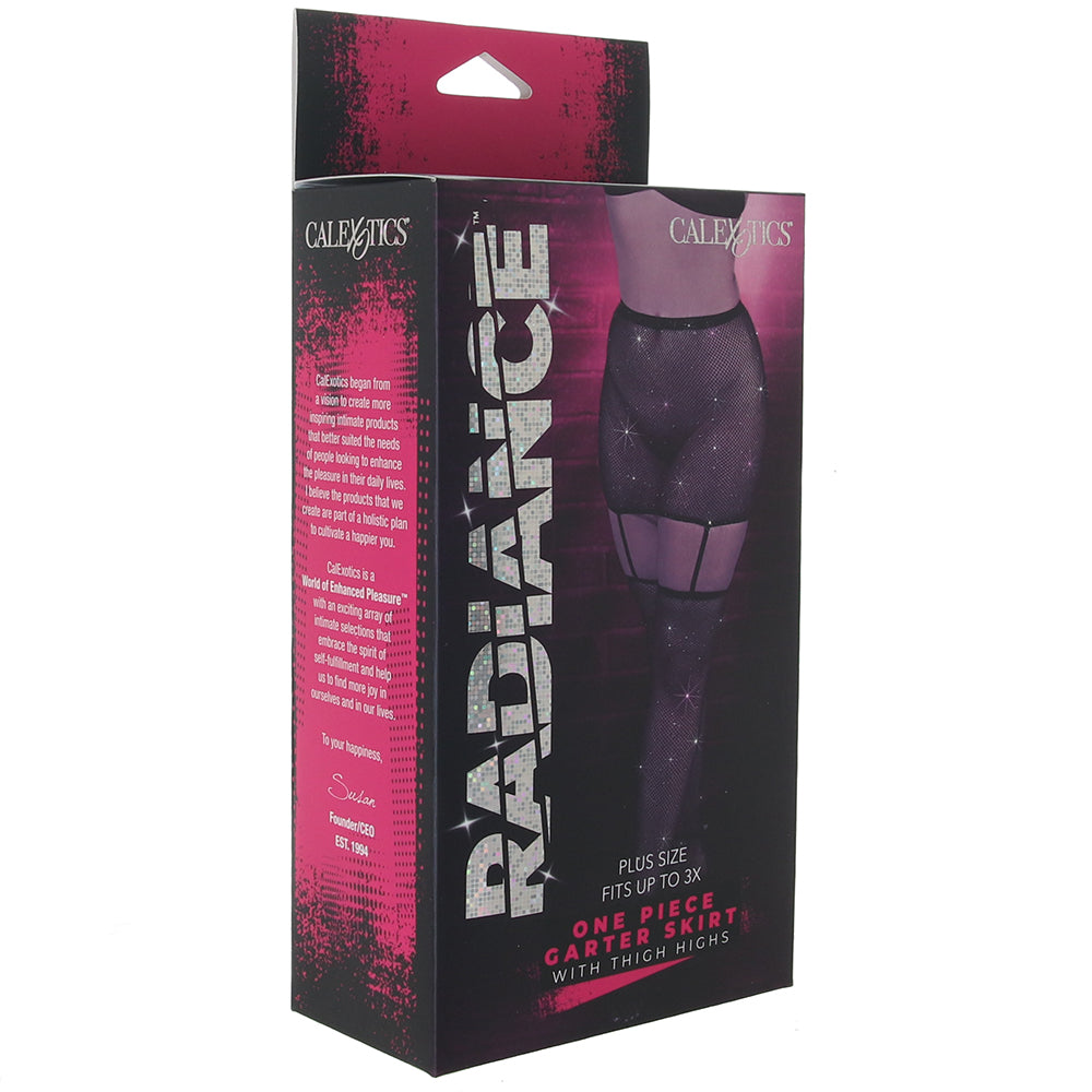 Radiance One Piece Gartered Skirt and Stockings