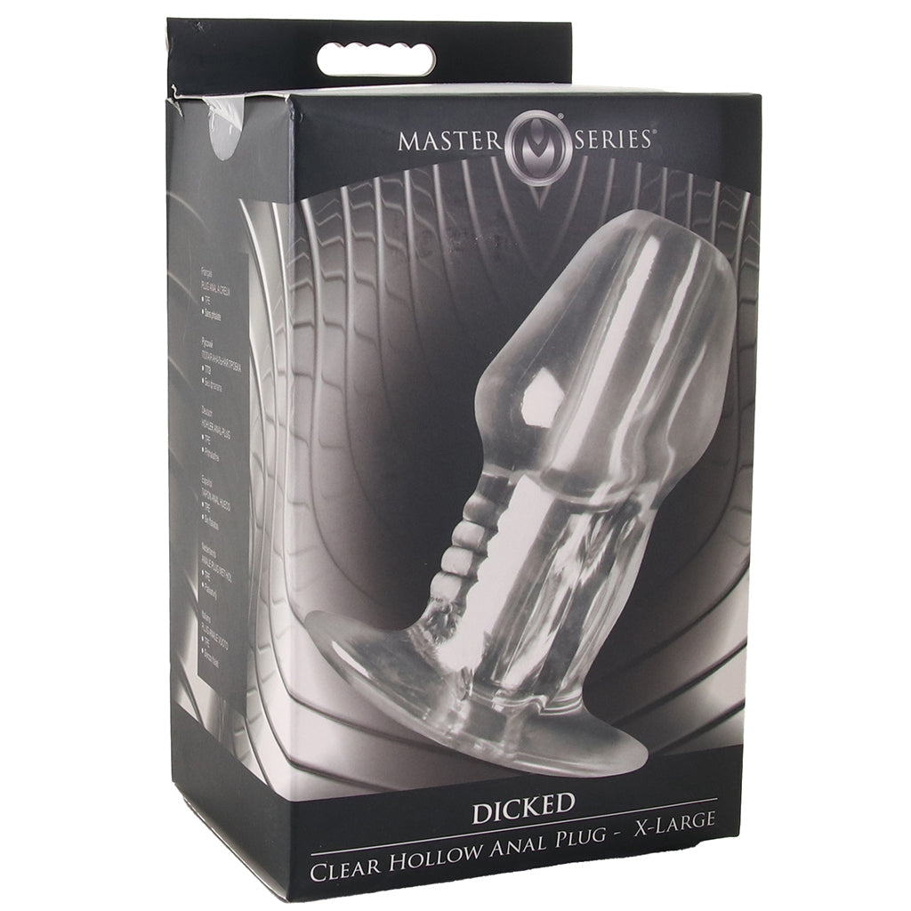 Master Series Dicked Hollow Anal Plug