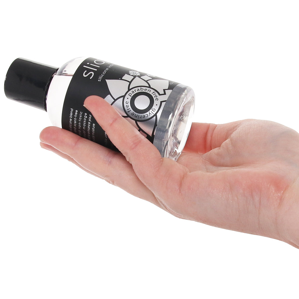 Silver Silicone Intimate Lubricant in 4.2oz/125ml