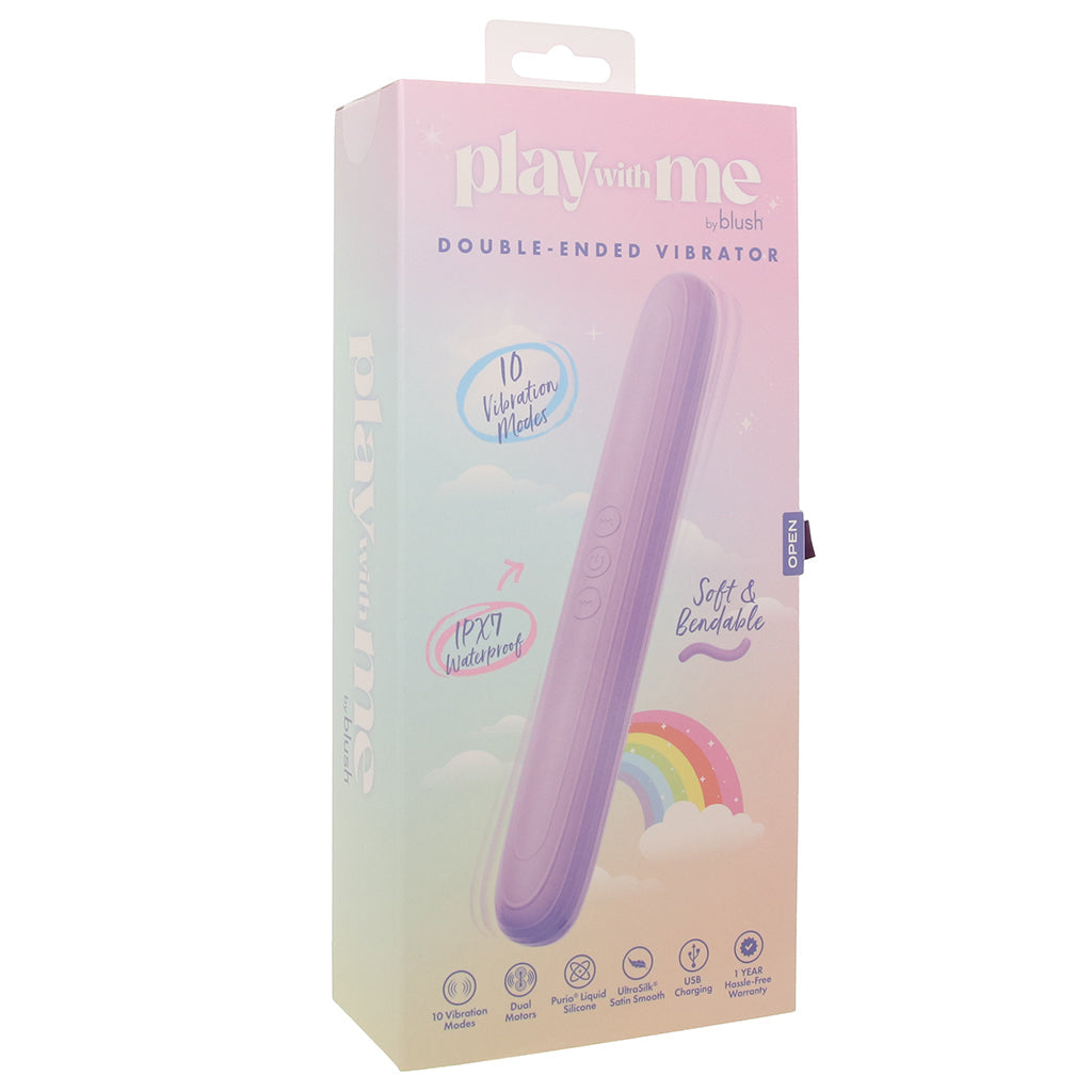 Play with Me Double Ended Silicone Vibe