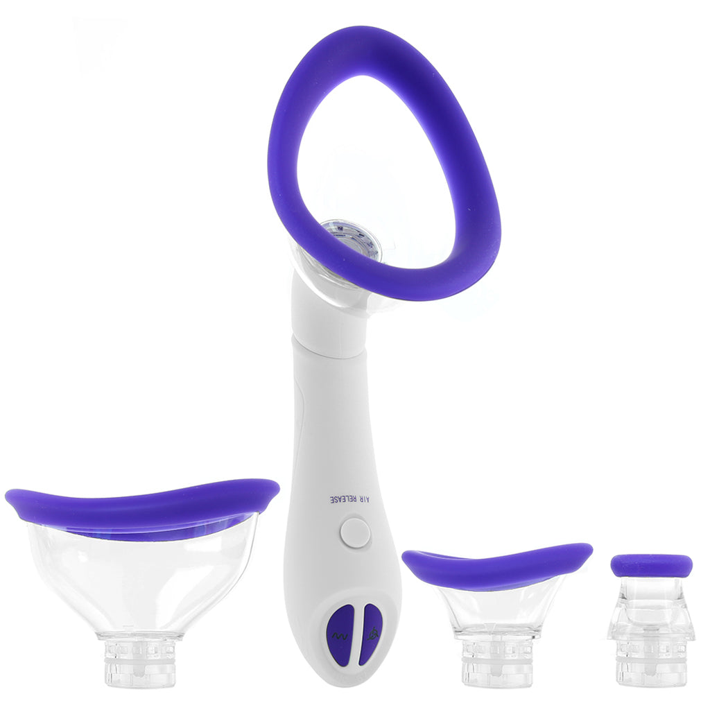 Doc Johnson Bloom Intimate Body Pump in Purple - Vibrators - HoneyHugs Canada
