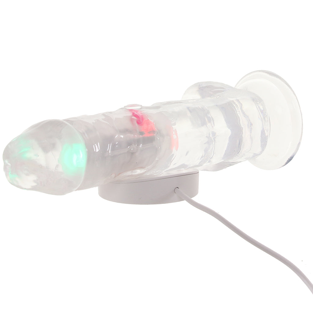 RealRock RealRock 7 Inch Light Up Vibrating Ballsy Dildo - Vibrators - HoneyHugs Canada (View 6)