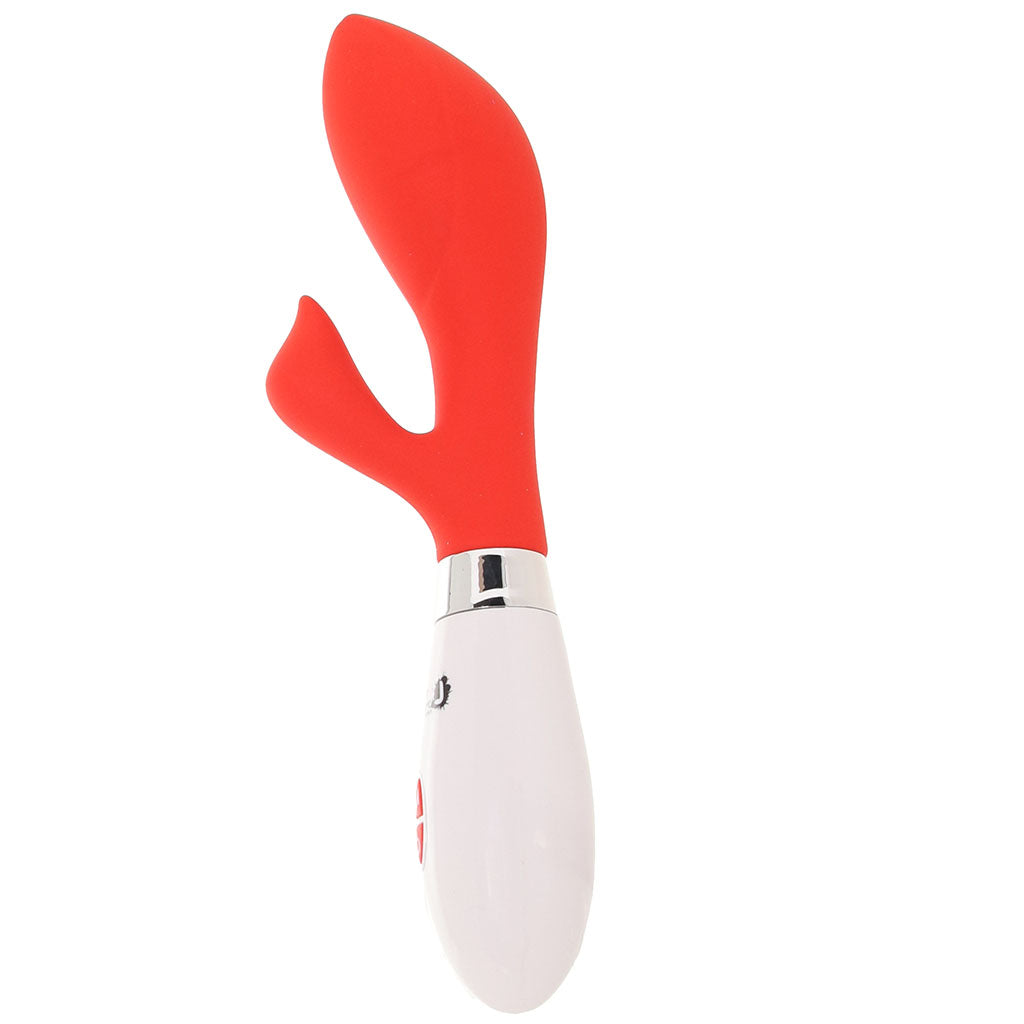 Luminous Achelois Red Rabbit Vibe: Dual Pleasure Silicone Vibrator
