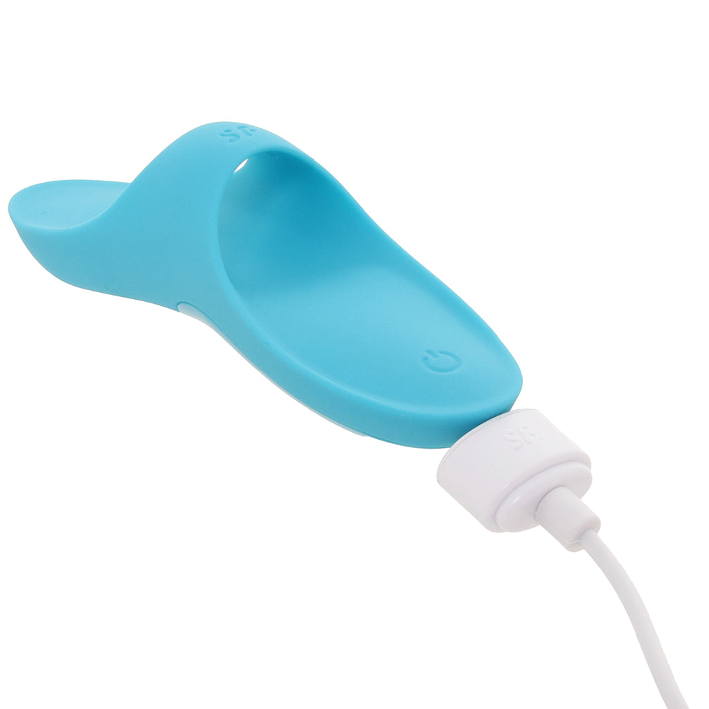 Satisfyer Satisfyer Teaser Finger Vibe in Light Blue - Vibrators - HoneyHugs Canada (View 7)