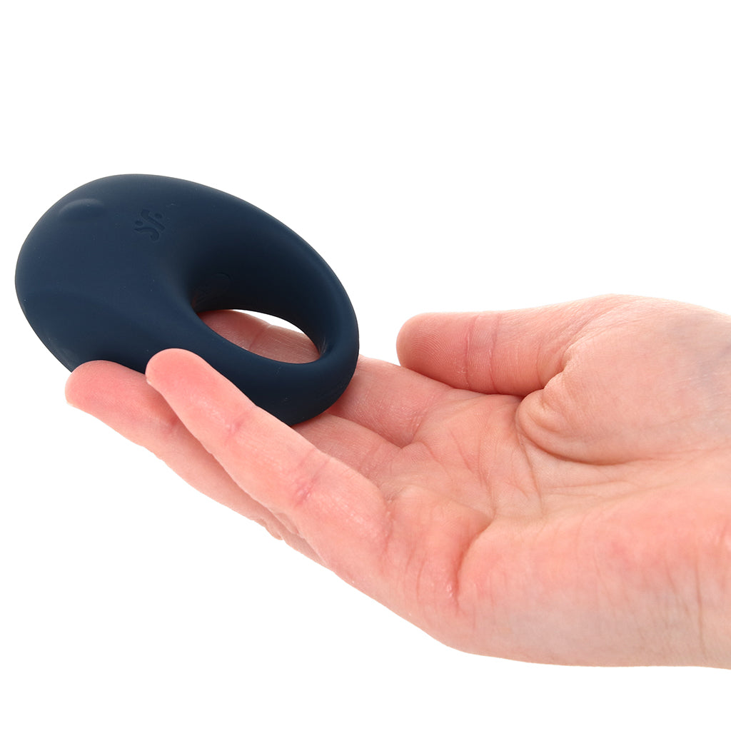 Satisfyer Satisfyer Strong One Ring Vibe in Blue - Vibrators - HoneyHugs Canada (View 4)