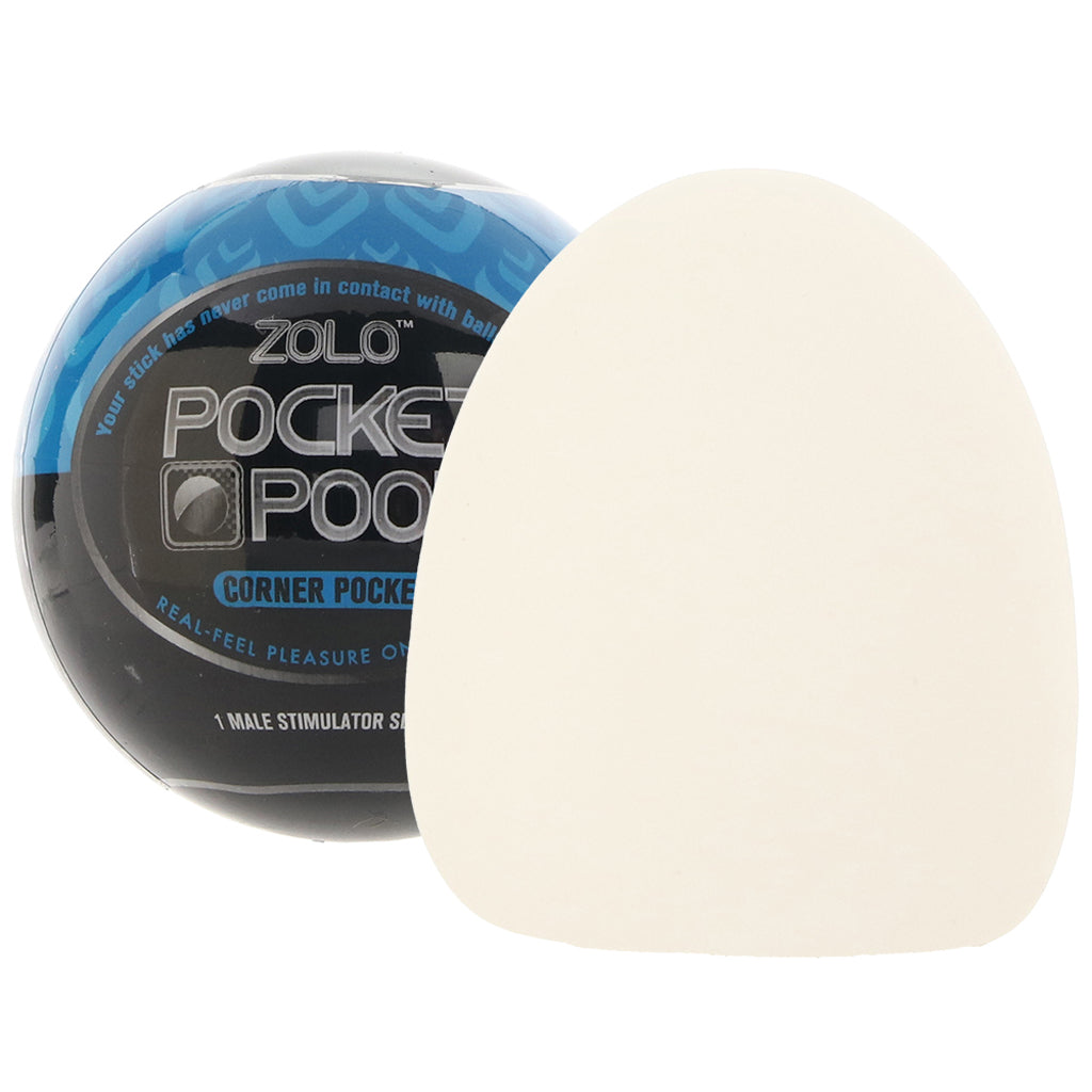 Zolo Pocket Pool Corner Pocket Stroker - Male Masturbators - HoneyHugs Canada
