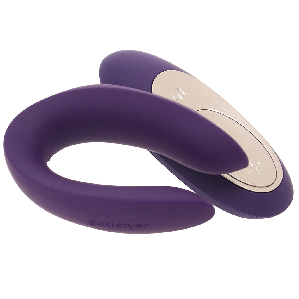 Satisfyer Satisfyer Double Plus Remote Partner Vibe - Vibrators - HoneyHugs Canada (View 3)