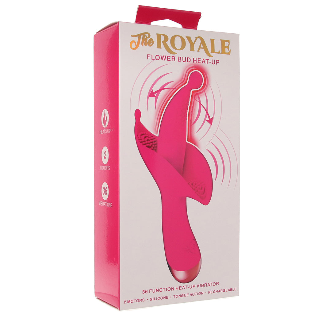 The Royale Flower Bud Heated Vibe