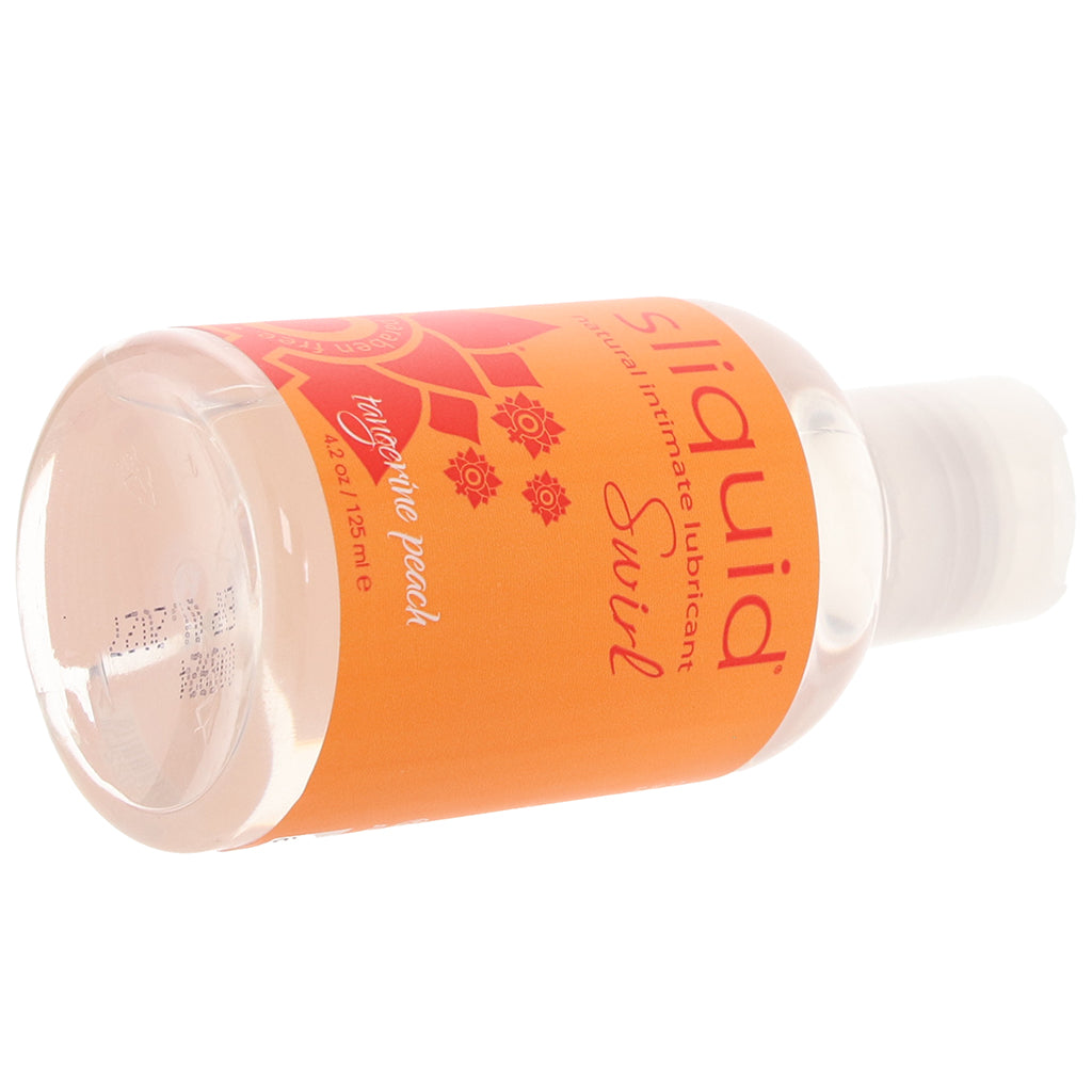 Swirl Flavored Lube 4.2oz/125ml in Tangerine Peach