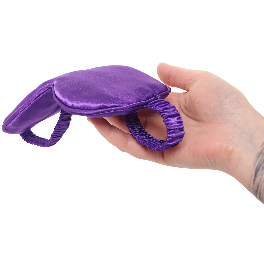 Ouch! Sublime Purple Satin Blindfold: Ignite Your Senses