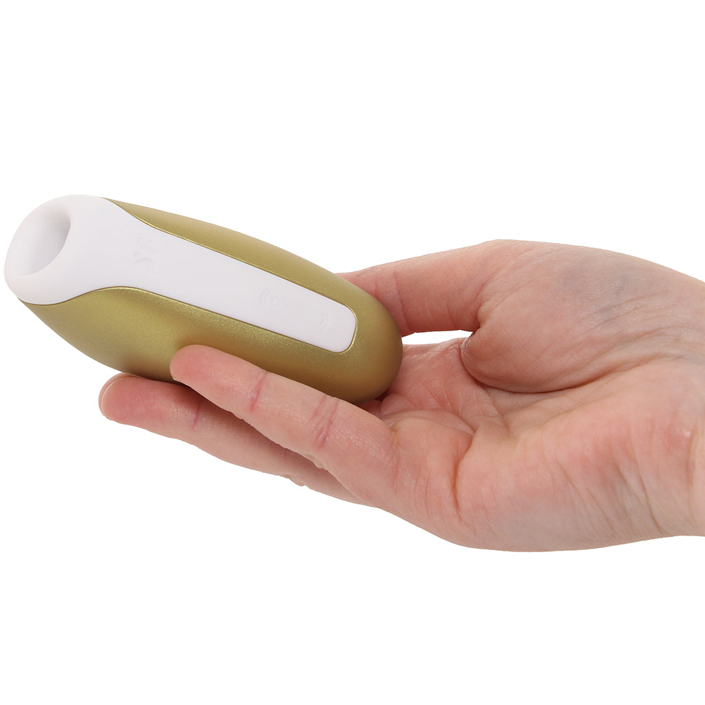 Satisfyer Satisfyer Love Breeze Air Pulse Stimulator in Yellow - Vibrators - HoneyHugs Canada (View 4)