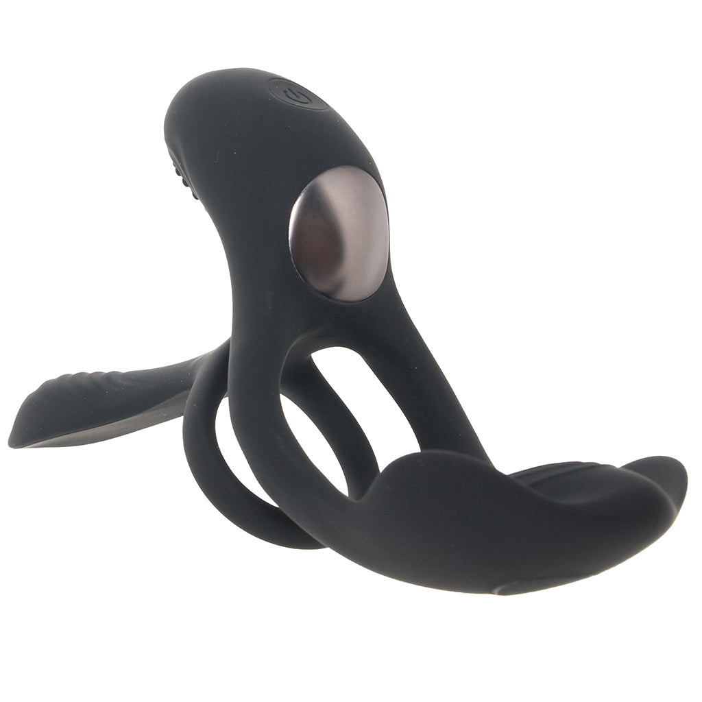 Shots Toys LEVELZ Triple Motor Cock Ring Stimulator - Vibrators - HoneyHugs Canada