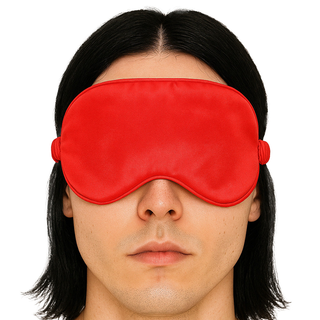 Ouch! Crimson Satin Blindfold: Surrender to Pure Sensation