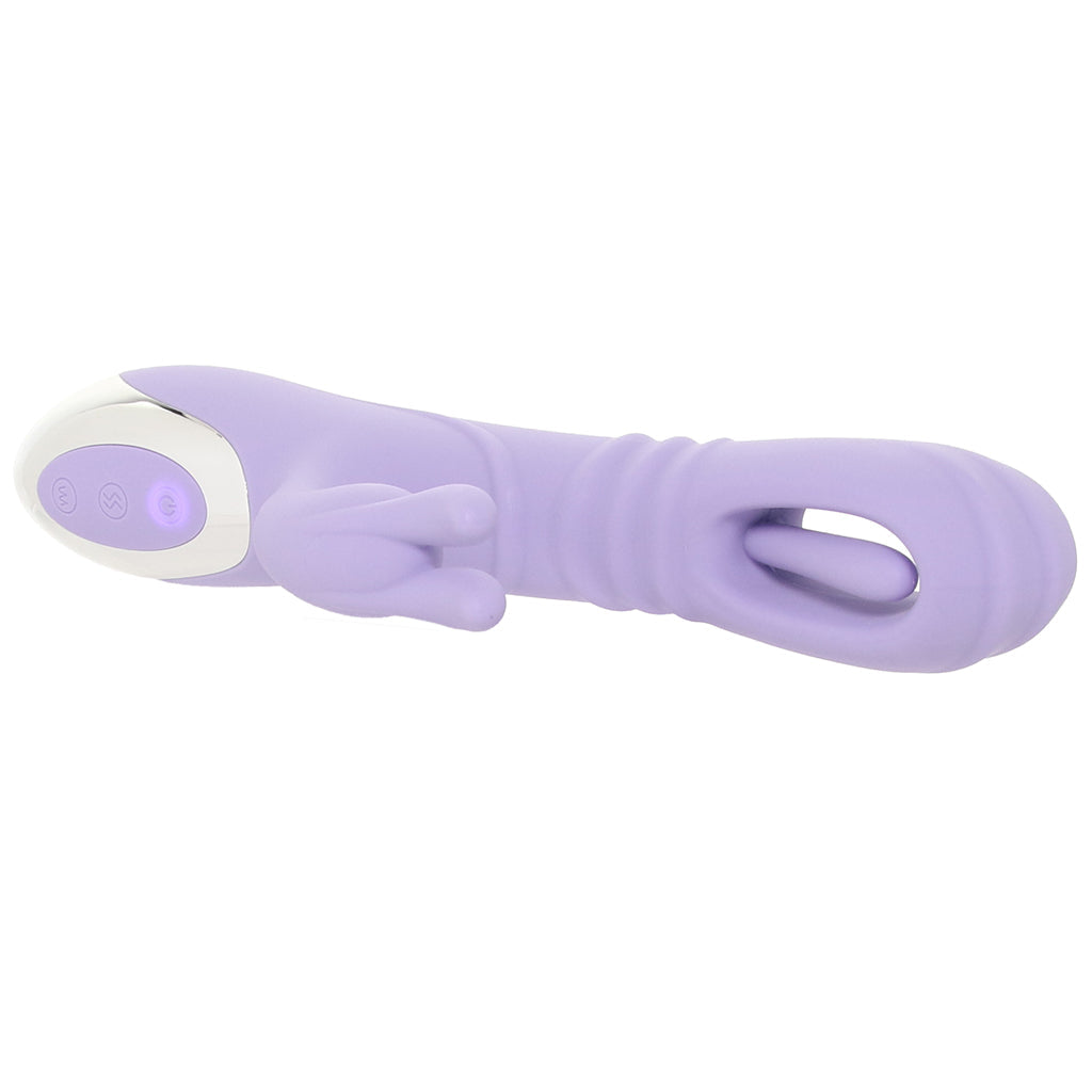 Playboy Playboy Tap Me In Thrusting Rabbit Vibe - Vibrators - HoneyHugs Canada (View 6)