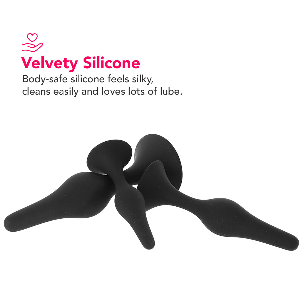 Anal Adventures Platinum Beginner Plug Kit