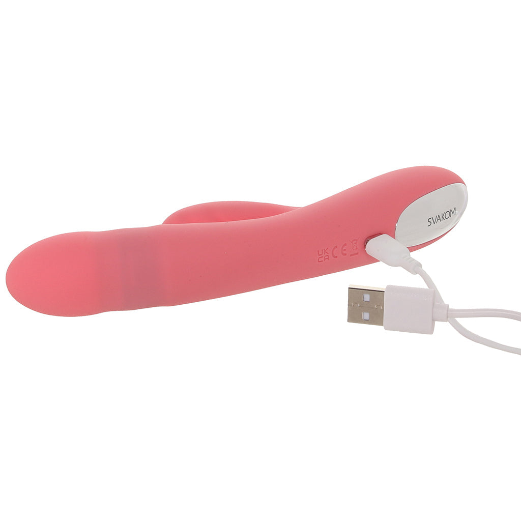Avery Thrusting Rabbit Vibe in Strawberry Pink
