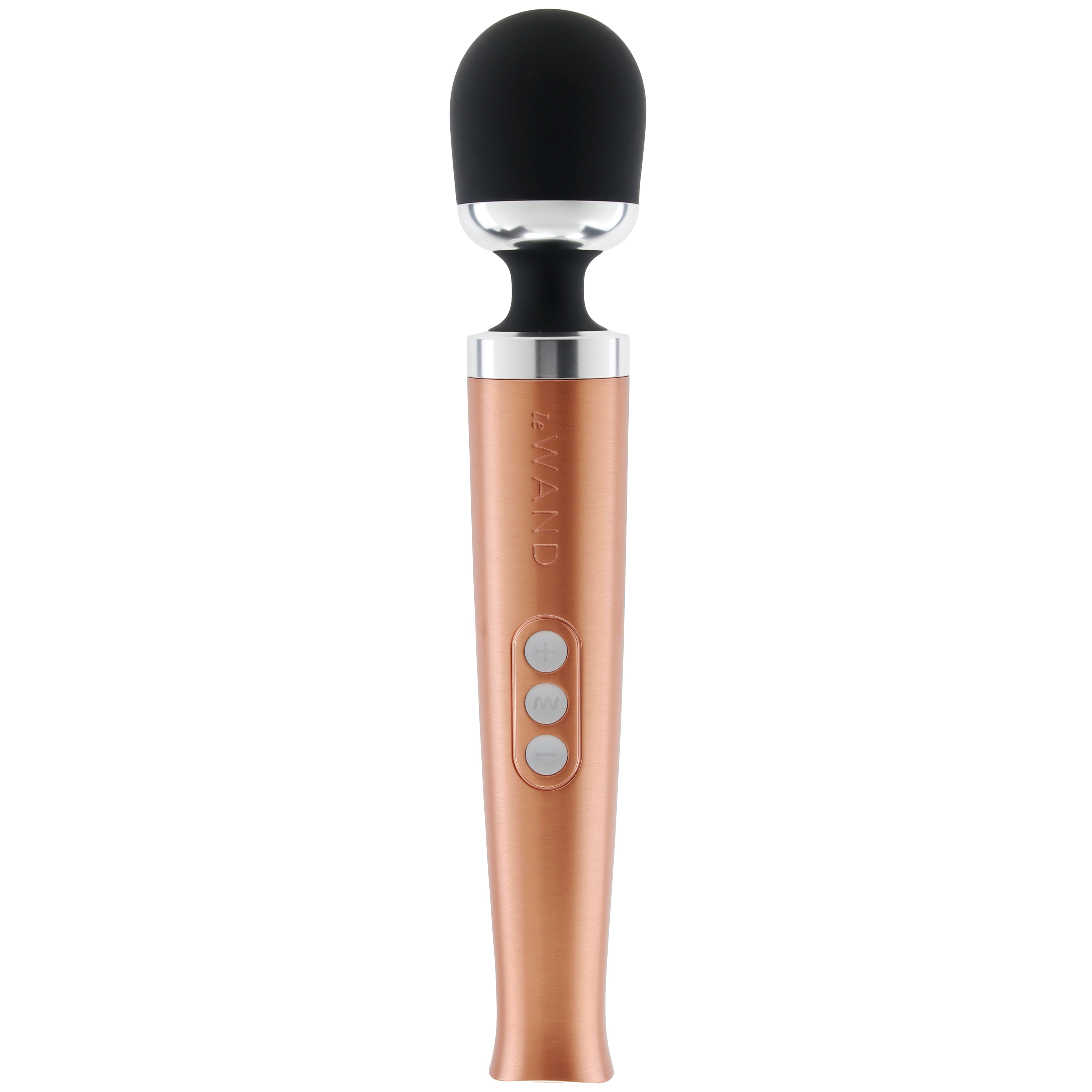 Le Wand Die Cast Vibrating Wand Massager in Rose Gold