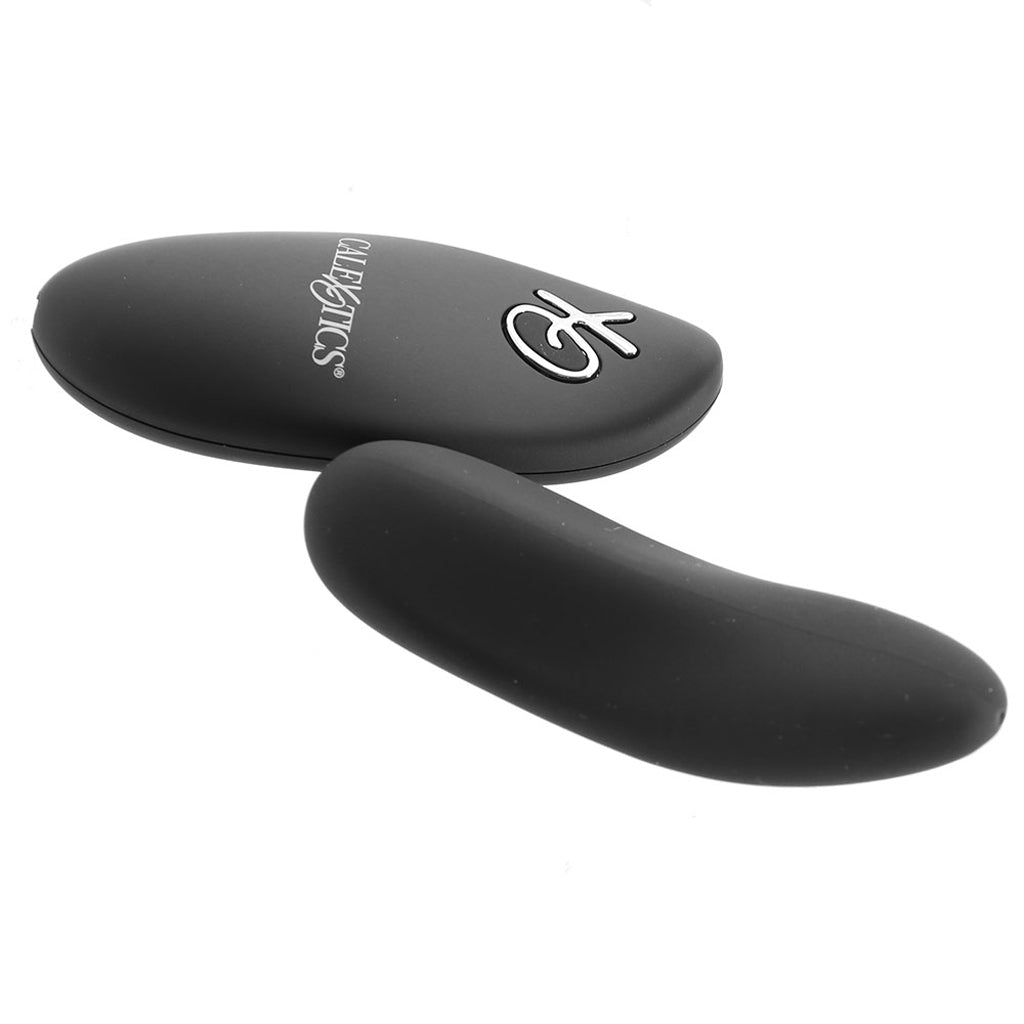 Remote Control Burgundy Lace Thong  & Vibe Set XL