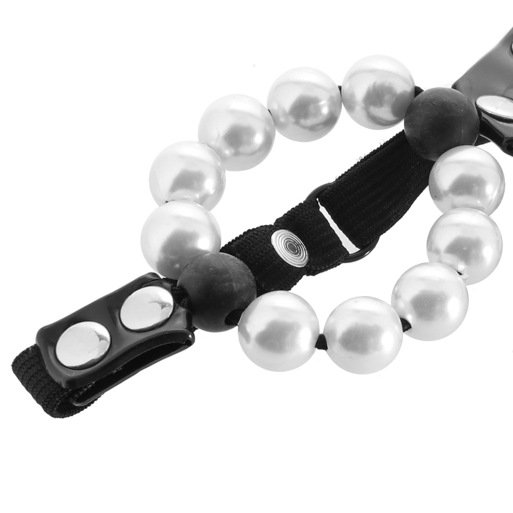 CalExotics Lover's Thong with Pleasure Pearls - Vibrators - HoneyHugs Canada (View 4)