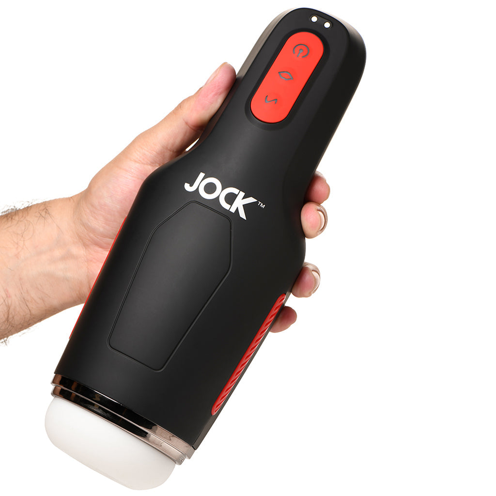 JOCK Jock 15X Sucking & Vibrating Masturbator - Male Masturbators - HoneyHugs Canada (View 4)