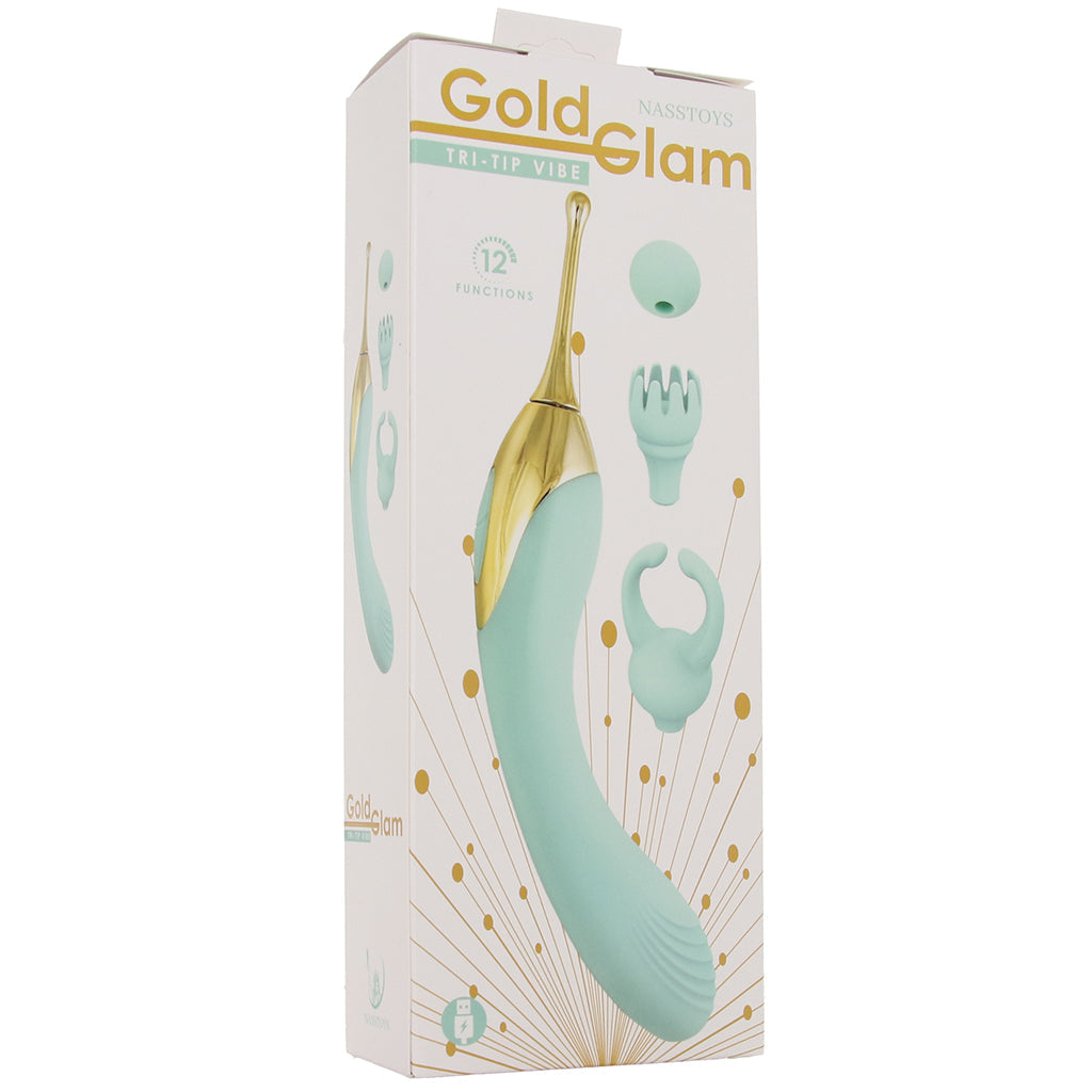 Gold Glam Tri-Tip Vibe