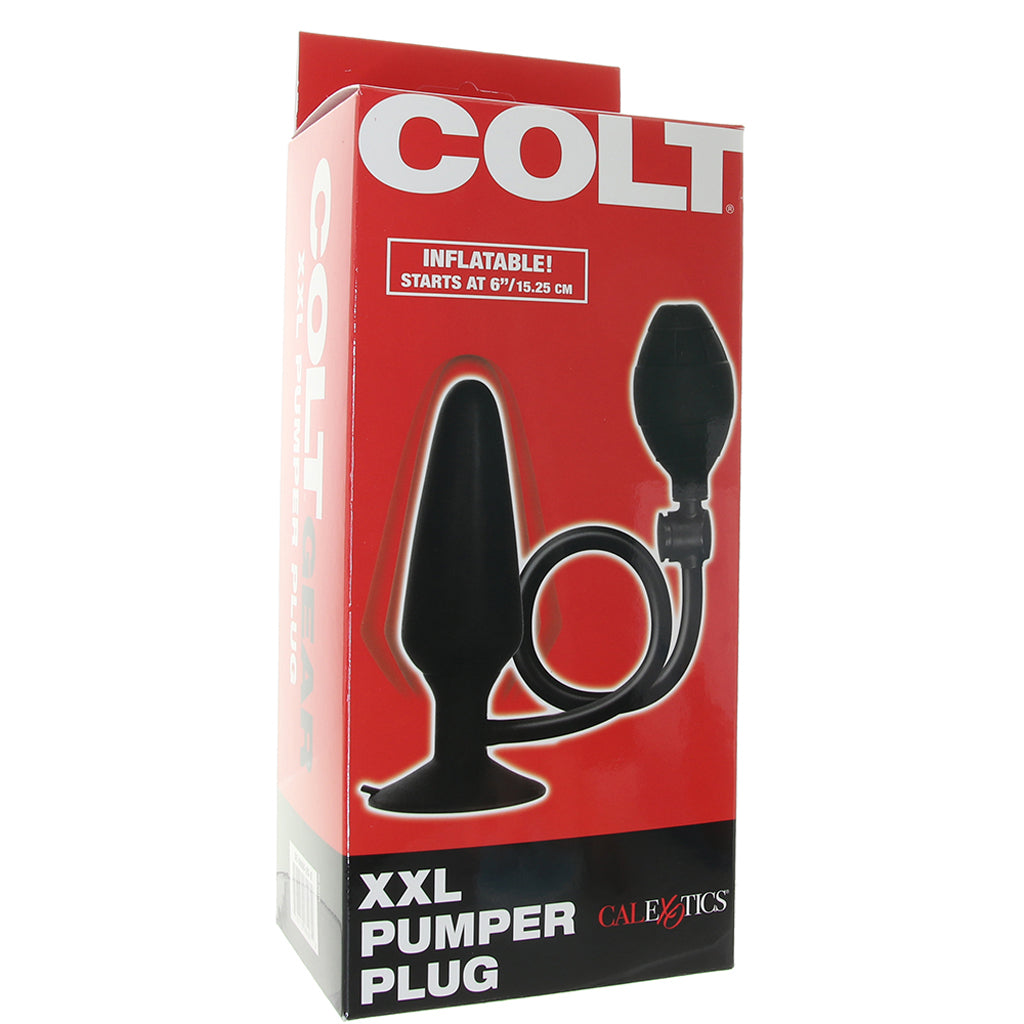 COLT XXL Pumper Plug: Luxurious Inflatable Silicone Butt Plug for Advanced Sensations