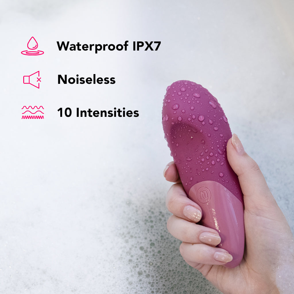 Womanizer Womanizer UltraWave Lay-On Vibe in Dusty Pink - Vibrators - HoneyHugs Canada (View 8)