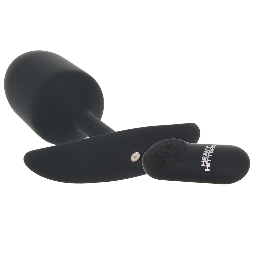 Heavy Hitters Weighted Silicone Anal Plug Vibe